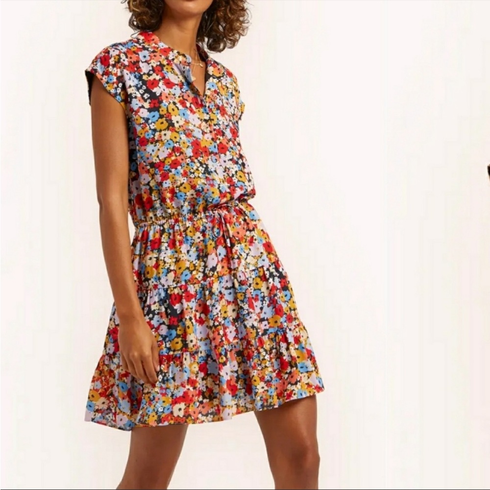 5/$20 Rebecca Minkoff Floral Midi Dress - Multicolor